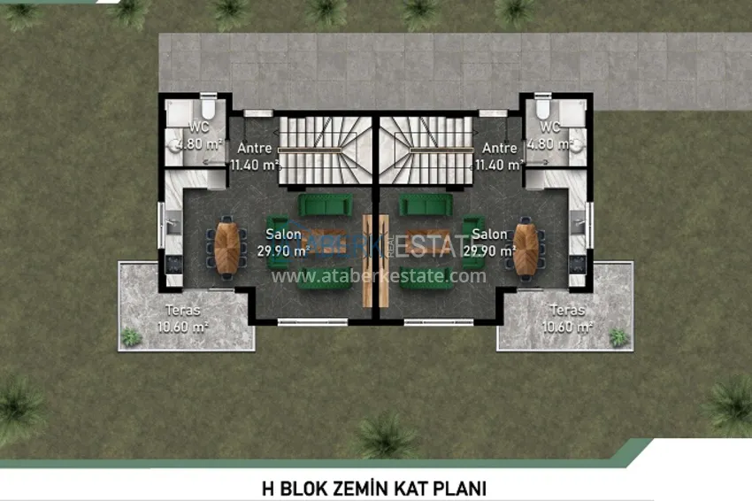 Kupuj taniej Nowy oryginalny projekt kompleksu mieszkalnego w dzielnicy Kargicak 9 