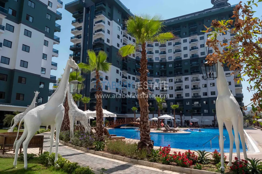 Mieszkanie do wynajęcia w Alanya — Mahmutlar w luksusowej rezydencji A59 8 