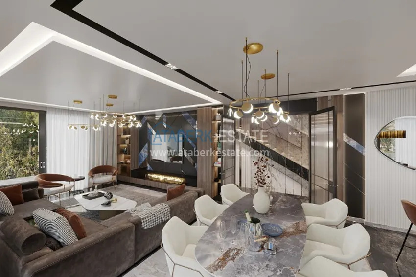 Kupuj  Nowy luksusowy projekt w centrum Alanyi od dewelopera! Obywatelstwo jest gwarantowane  3 