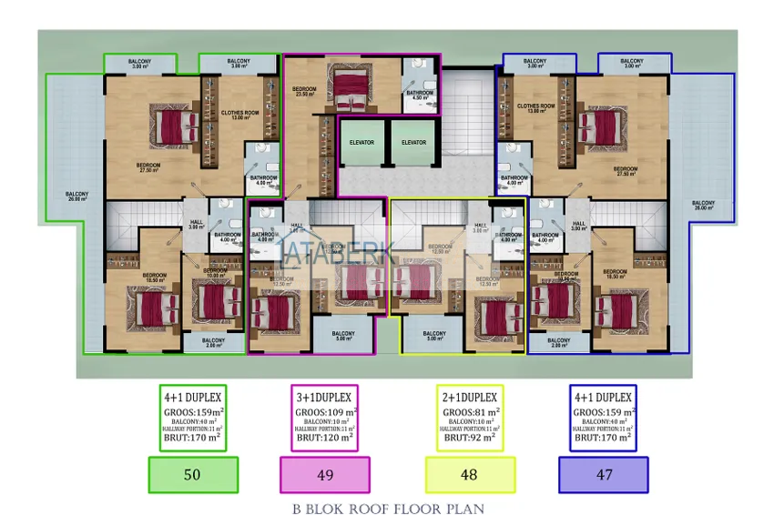 Kupuj taniej Apartamenty w nowym kompleksie mieszkalnym z infrastrukturą hotelową w Payallar, Alanya 10 