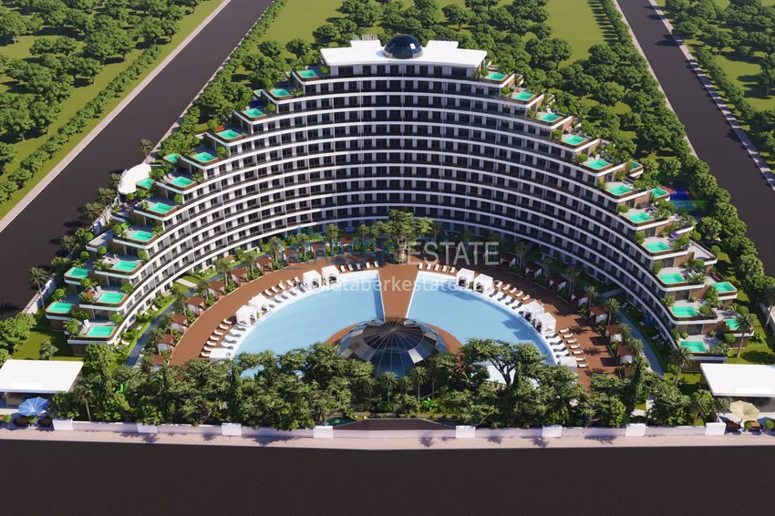 Kompleks mieszkaniowy typu hotelowego w budowie w Antalya — Altintash! Apartamenty bezpośrednio od niezawodnego dewelopera 10 