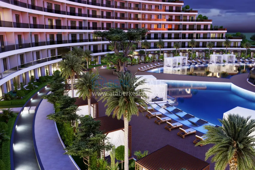 Kompleks mieszkaniowy typu hotelowego w budowie w Antalya — Altintash! Apartamenty bezpośrednio od niezawodnego dewelopera 18 