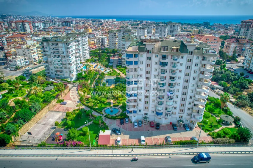 Apartamenty 3+1 z widokiem na morze w Alanyi, dzielnica Cikcilli - nieruchomości na podstawie zezwolenia na pobyt 2 