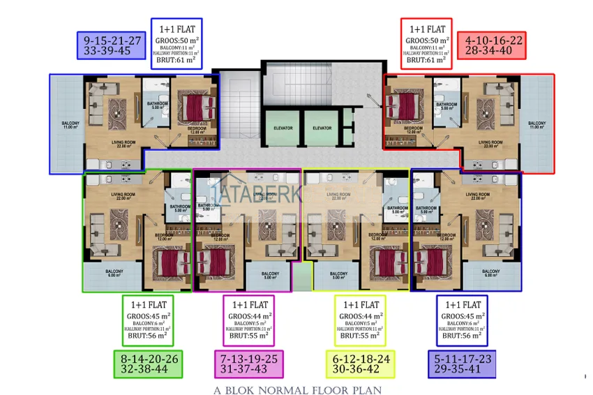 Kupuj taniej Apartamenty w nowym kompleksie mieszkalnym z infrastrukturą hotelową w Payallar, Alanya 4 