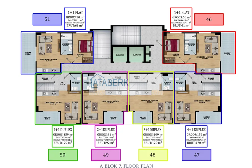 Kupuj taniej Apartamenty w nowym kompleksie mieszkalnym z infrastrukturą hotelową w Payallar, Alanya 5 