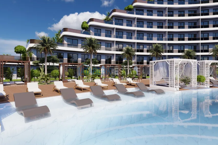 Kompleks mieszkaniowy typu hotelowego w budowie w Antalya — Altintash! Apartamenty bezpośrednio od niezawodnego dewelopera 5 