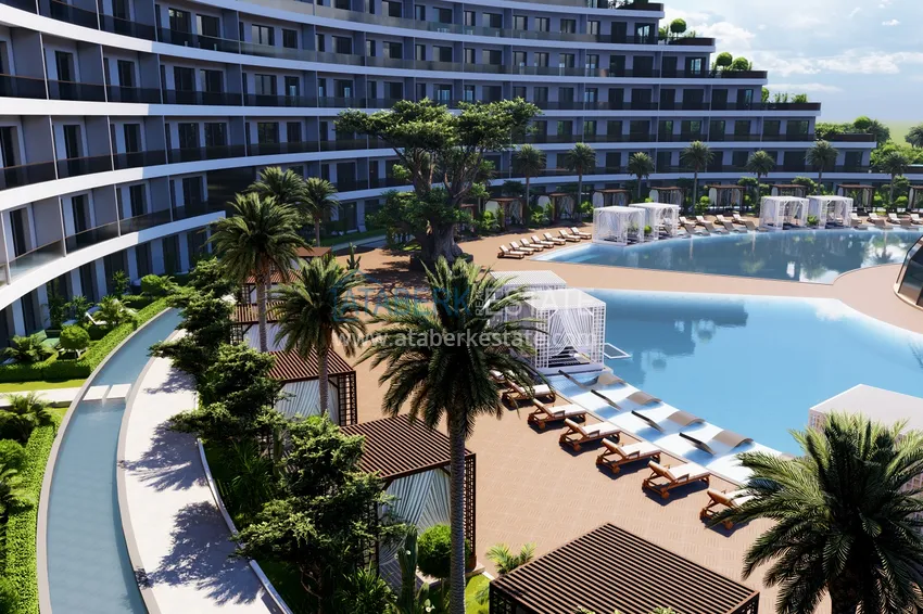 Kompleks mieszkaniowy typu hotelowego w budowie w Antalya — Altintash! Apartamenty bezpośrednio od niezawodnego dewelopera 8 