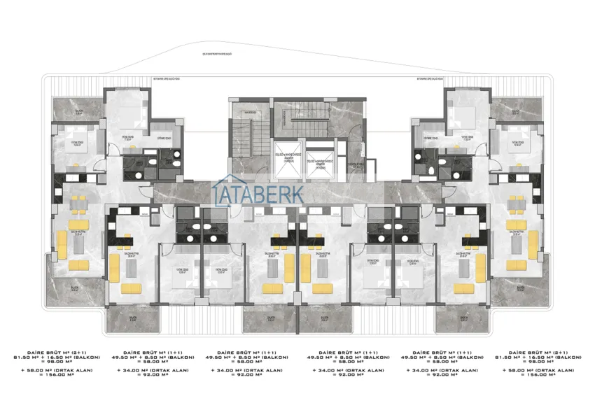 Kupuj taniej Znakomity kompleks premium z pięciogwiazdkowym hotelem — Tosmur, Alanya 13