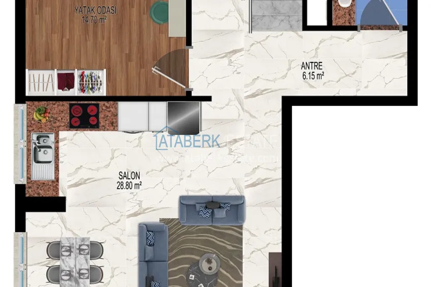 Kupuj taniej Nieruchomość inwestycyjna na etapie projektu, od dewelopera, Mahmutlar, Alanya 7 