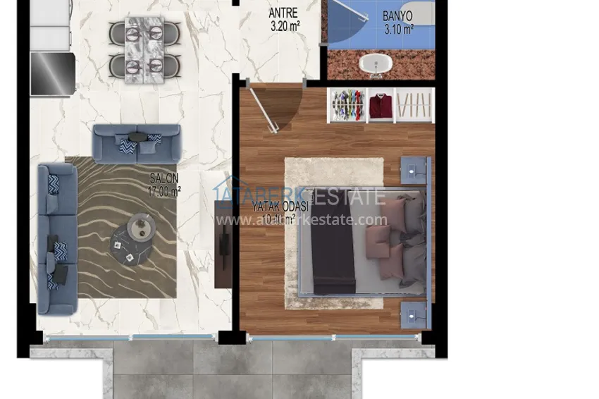 Kupuj taniej Nieruchomość inwestycyjna na etapie projektu, od dewelopera, Mahmutlar, Alanya 10 
