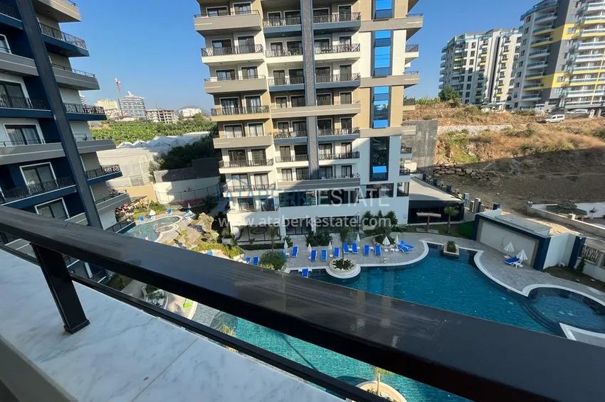 Kupuj  1+1 mieszkanie do wynajęcia na letnie wakacje w dzielnicy Alanya Mahmutlar  7 