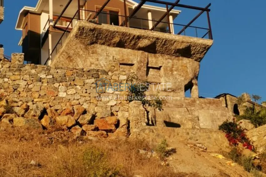 Luksusowa dwupiętrowa rezydencja u podnóża gór — Alanya, dzielnica Yeşiloz 11 