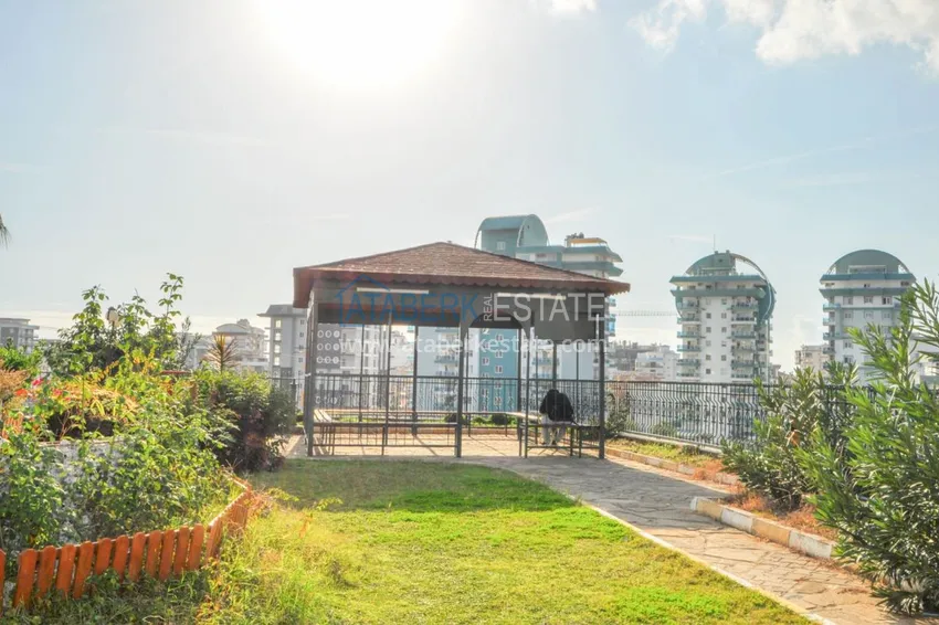 Dwupokojowy apartament z meblami w Mahmutlar  16 