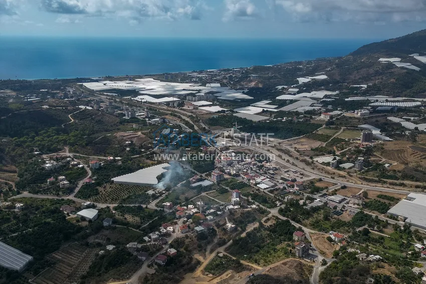 Nieruchomość inwestycyjna w budowie - Alanya, Demirtash. Obszar jest otwarty na zezwolenia na pobyt 17 