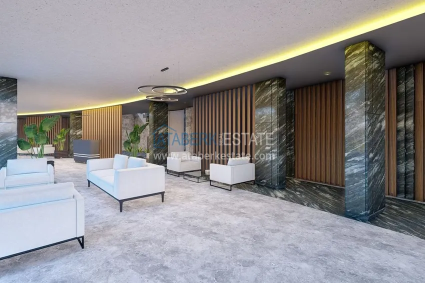 Nowy projekt inwestycyjny dla kompleksu mieszkalnego w Górnej Oba, Alanya 12 