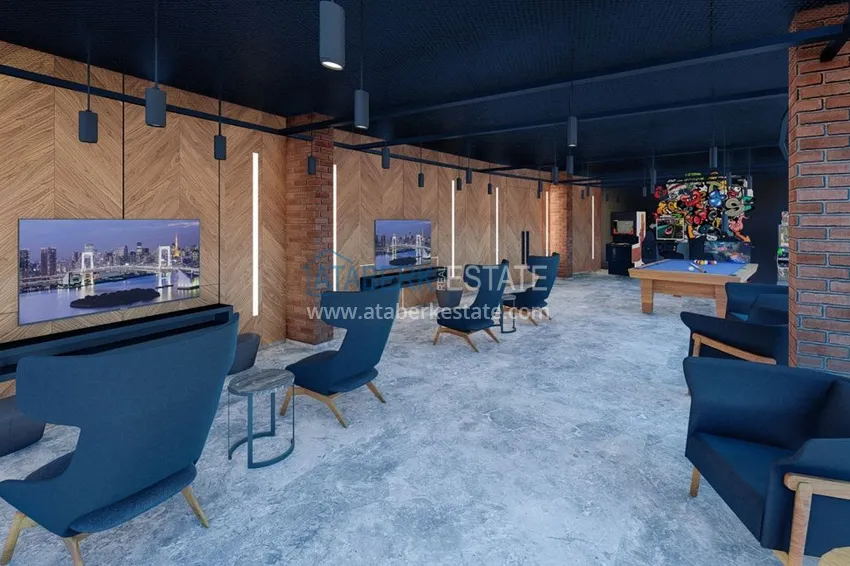 Nowy projekt inwestycyjny dla kompleksu mieszkalnego w Górnej Oba, Alanya 13 