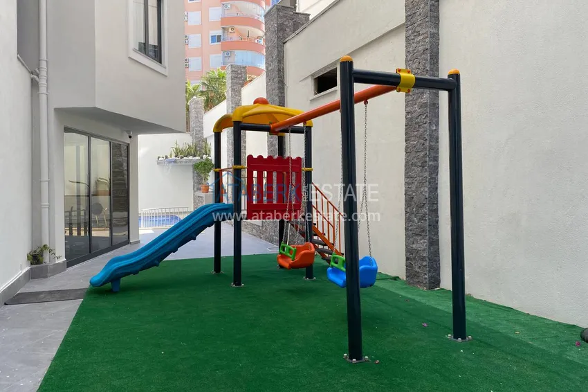 Mieszkanie do wynajęcia w centrum dzielnicy Tosmur — Alanya, zaledwie 300 metrów od morza nr 8 5 