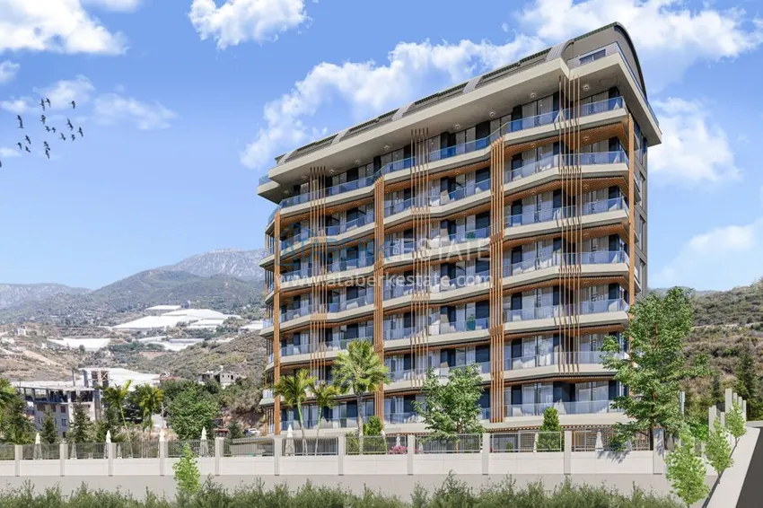 Nieruchomość inwestycyjna w budowie - Alanya, Demirtash. Obszar jest otwarty na zezwolenia na pobyt 5 