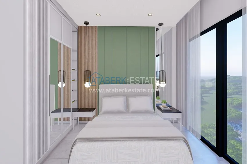 Kupuj  Nowy projekt inwestycyjny dla kompleksu mieszkalnego w Górnej Oba, Alanya 6 