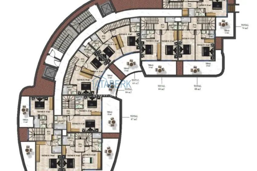 Kupuj taniej Apartamenty od dewelopera w Alanyi - rezydencja premium z infrastrukturą hotelową, dzielnica Payallar 2 