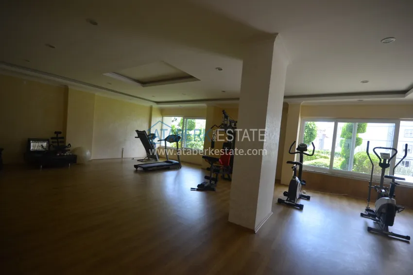 Dwupoziomowy penthouse z widokiem na morze i góry, Tosmur — Alanya 14 