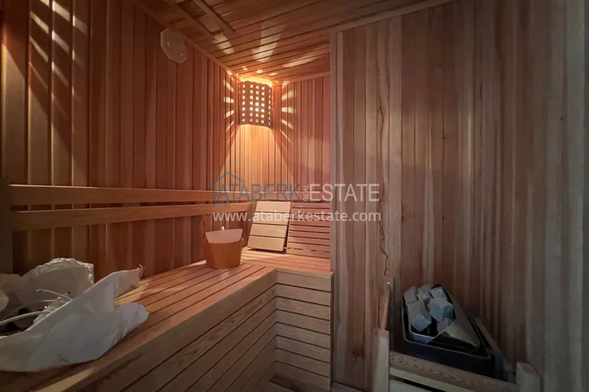 Kupuj  Dwupoziomowy penthouse z widokiem na morze i góry, Tosmur — Alanya 19 