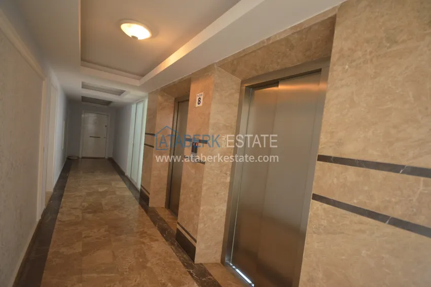 Dwupoziomowy penthouse z widokiem na morze i góry, Tosmur — Alanya 19 