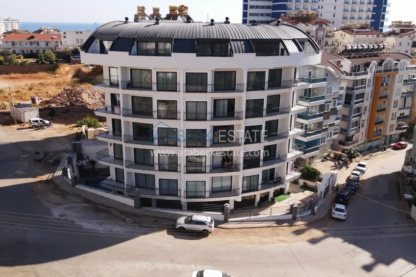 Mieszkanie z jedną sypialnią do wynajęcia w dzielnicy Alanya Tosmur nr 14 2 