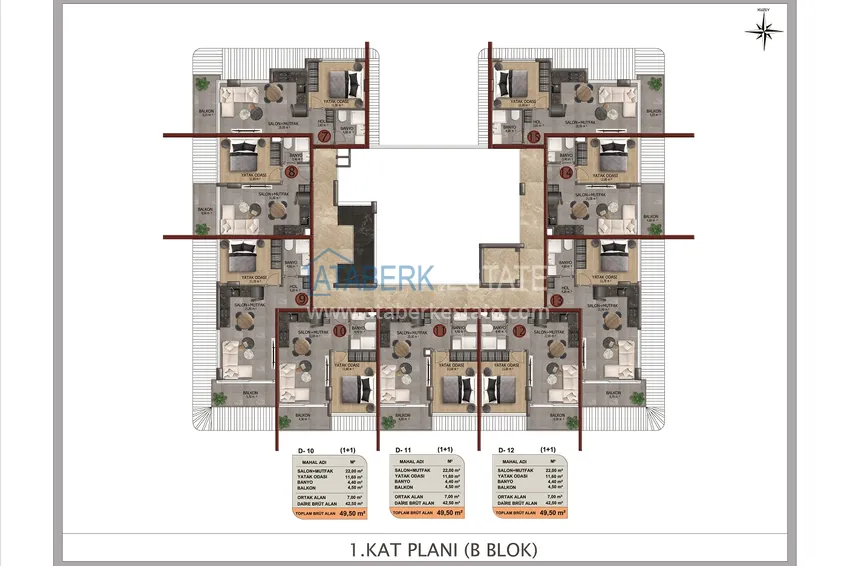 Kupuj taniej Nowy kompleks mieszkaniowy z infrastrukturą poziomu 5 ★ - apartamenty od dewelopera w Alanyi 7 