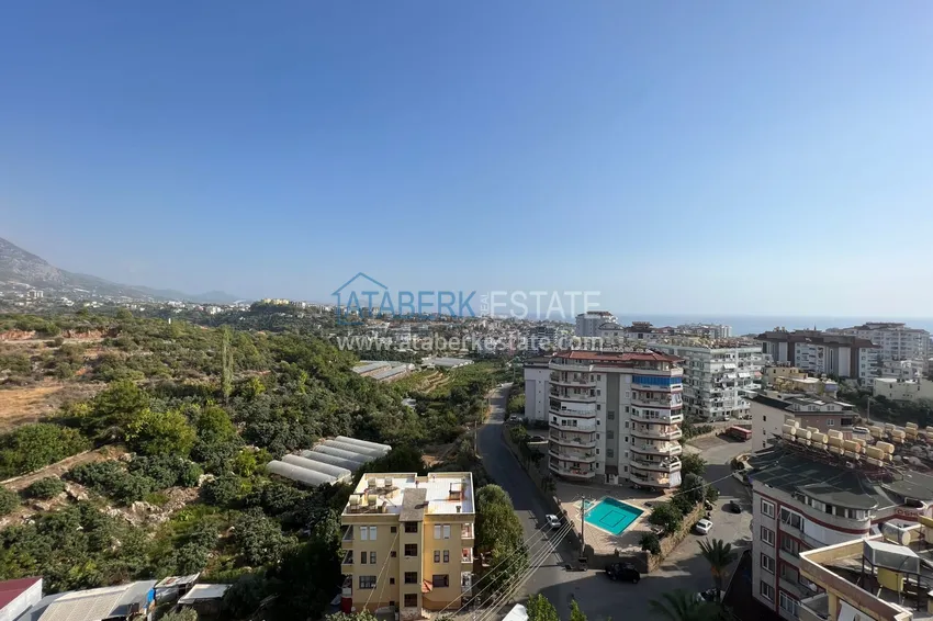 Kupuj  Dwupoziomowy penthouse z widokiem na morze i góry, Tosmur — Alanya 23 