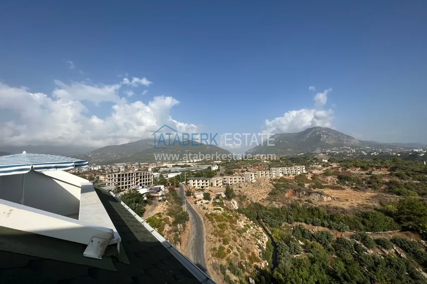 Kupuj  Dwupoziomowy penthouse z widokiem na morze i góry, Tosmur — Alanya 26 