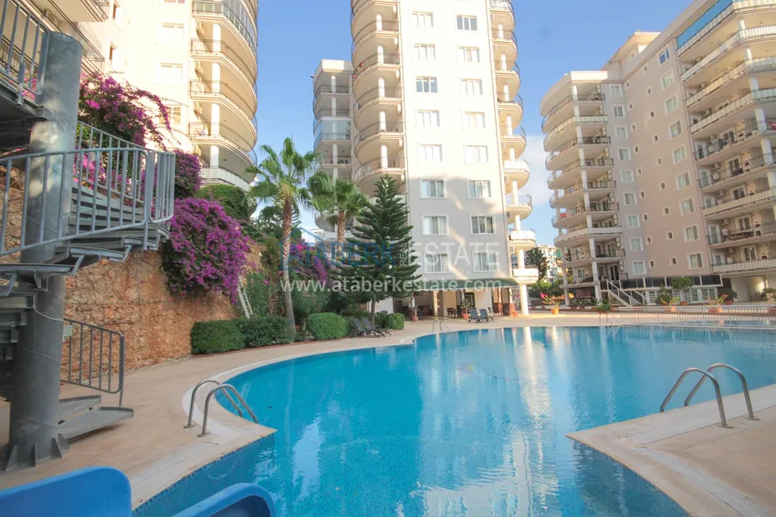 Umeblowane mieszkanie 2+1 z widokiem na historyczną fortecę, dzielnica Tosmur — Alanya 3 
