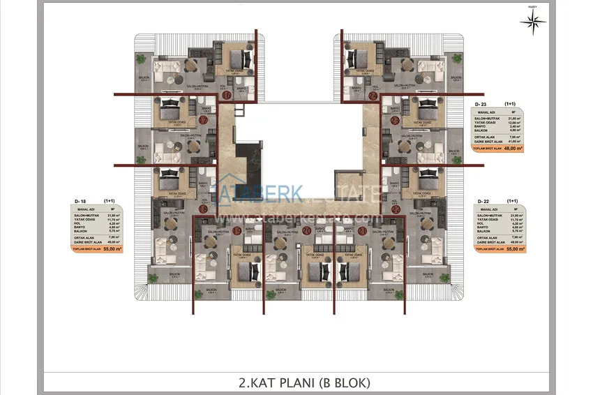 Kupuj taniej Nowy kompleks mieszkaniowy z infrastrukturą poziomu 5 ★ - apartamenty od dewelopera w Alanyi 8 