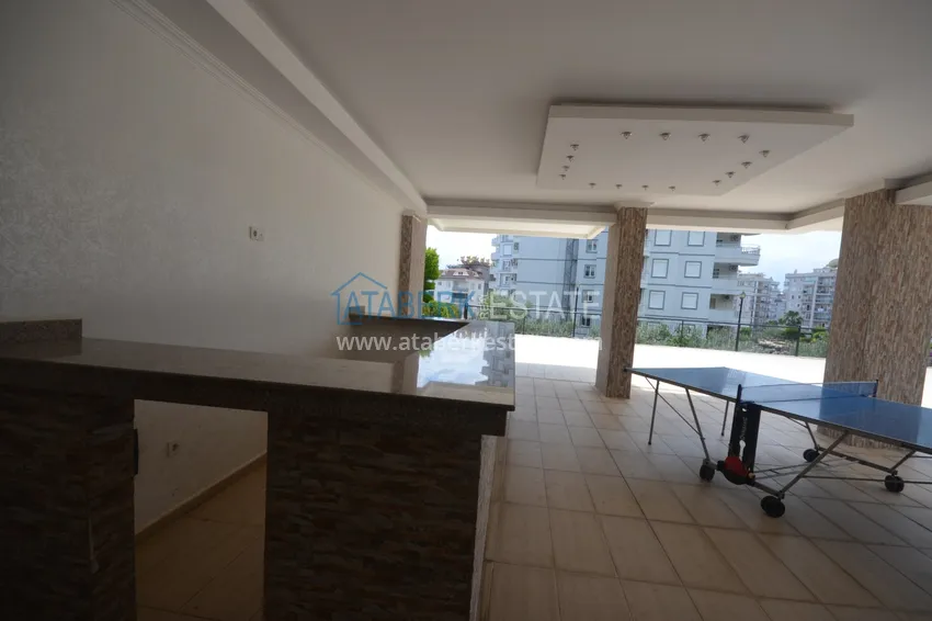 Dwupoziomowy penthouse z widokiem na morze i góry, Tosmur — Alanya 6 