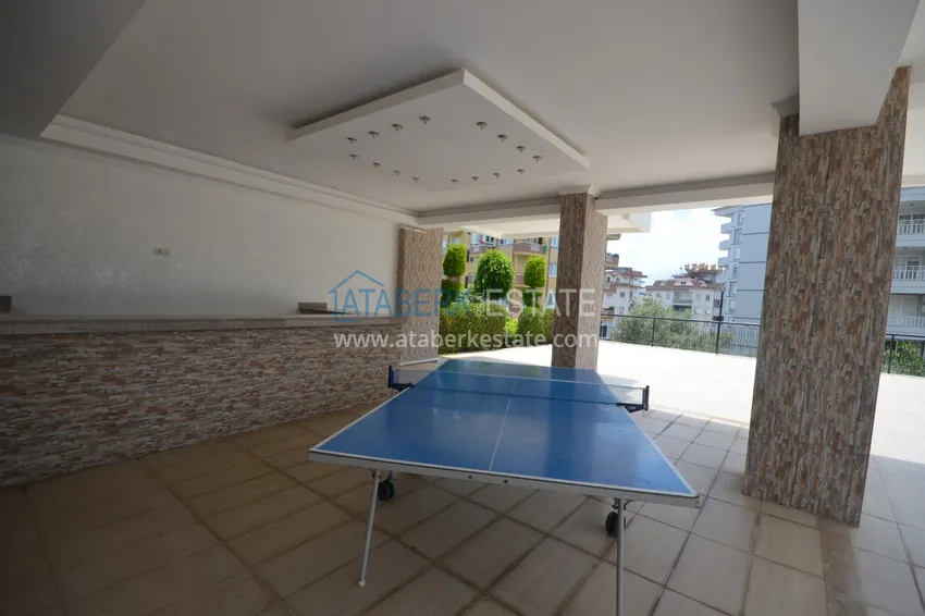 Dwupoziomowy penthouse z widokiem na morze i góry, Tosmur — Alanya 7 