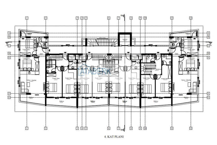 Kupuj taniej 🔥 Nasz projekt! Apartamenty w centrum Alanyi, 450 metrów od Plaży Kleopatry 3 