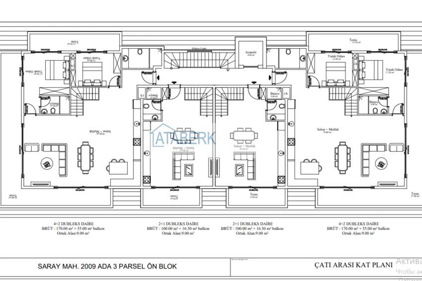 Kupuj taniej 🔥 Nasz projekt! Apartamenty w centrum Alanyi, 450 metrów od Plaży Kleopatry 7 