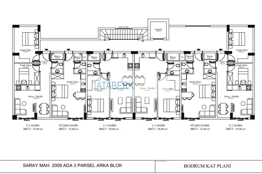 Kupuj taniej 🔥 Nasz projekt! Apartamenty w centrum Alanyi, 450 metrów od Plaży Kleopatry 10 