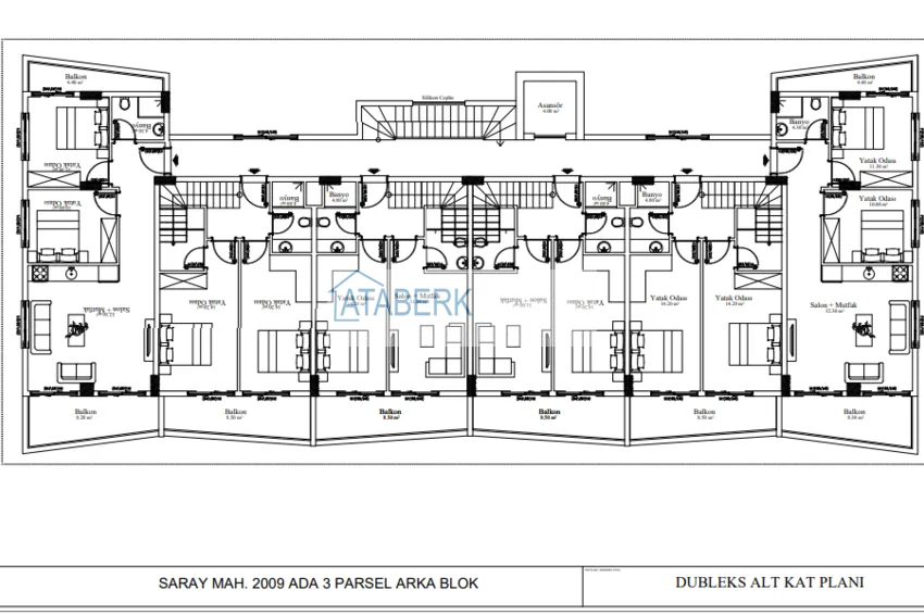 Kupuj taniej 🔥 Nasz projekt! Apartamenty w centrum Alanyi, 450 metrów od Plaży Kleopatry 11 