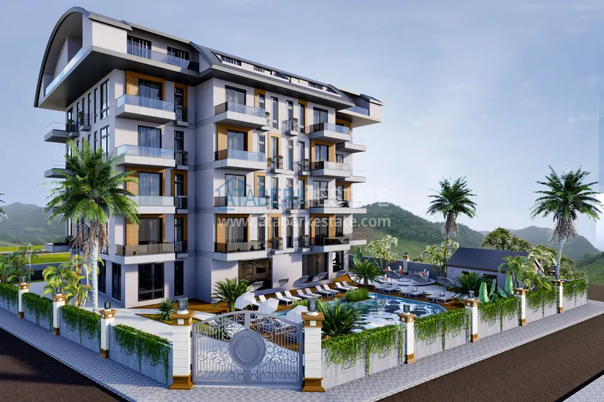 Apartamenty od dewelopera w dzielnicy Oba, Alanya  1 