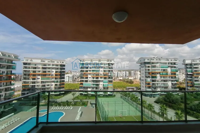 Kupuj  Umeblowany apartament 1+1 z częściowym widokiem na morze, Avsallar — Alanya 10 