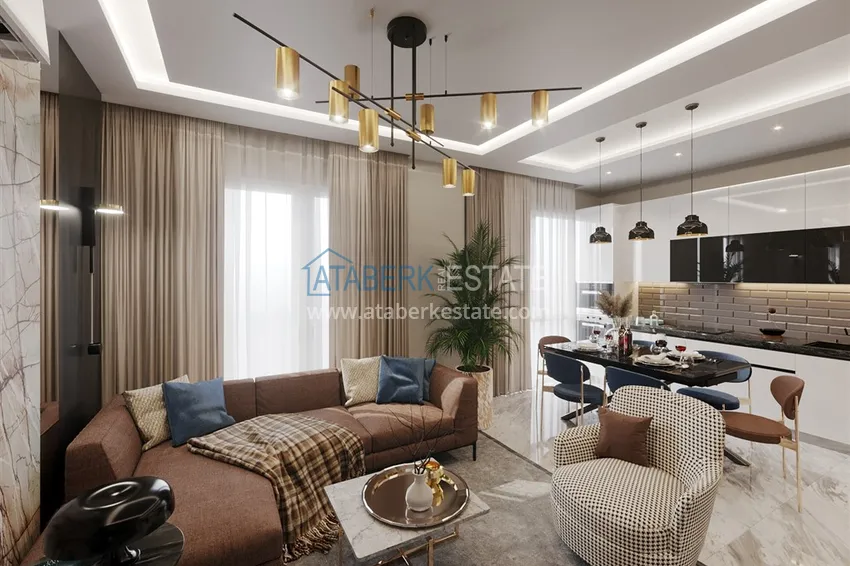 Kupuj  Apartamenty od dewelopera w dzielnicy Oba, Alanya  9 