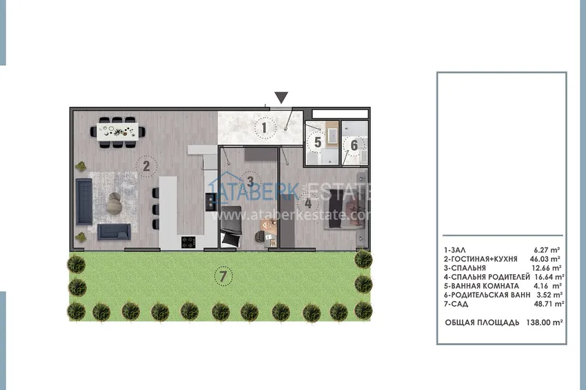 Kupuj taniej Nowy projekt kompleksowy w budowie z koncepcją 5-gwiazdkowego hotelu — Antalya, Altintash 8 