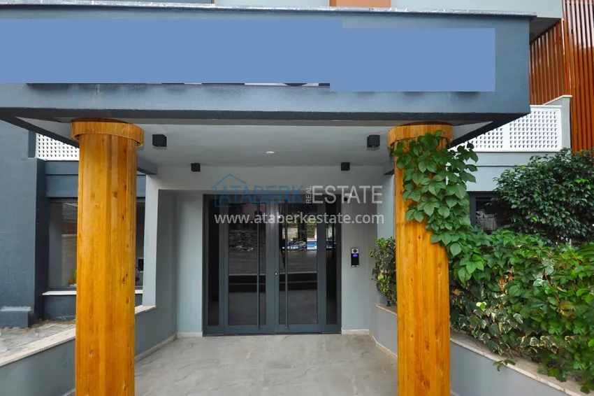Apartament 1+1 w centrum Alanyi z pięknym wykończeniem - plaża Keykubat  4 
