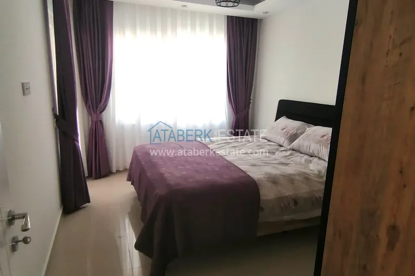 Kupuj  Umeblowany apartament 1+1 z częściowym widokiem na morze, Avsallar — Alanya 4 