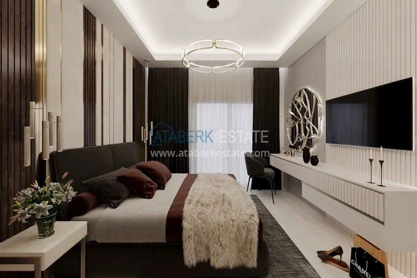 Kupuj  Apartamenty od dewelopera w dzielnicy Oba, Alanya  8 