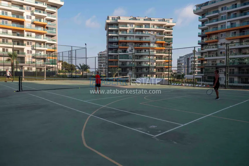 Umeblowany apartament 1+1 z częściowym widokiem na morze, Avsallar — Alanya 16 