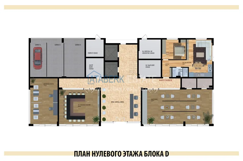 Kupuj taniej Nowoczesny kompleks w Alanyi, dzielnica Oba 10 