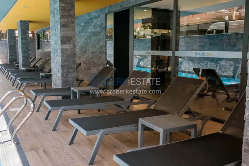 Apartament z jedną sypialnią do wynajęcia w centrum Alanyi, 250 metrów od plaży Keykubat nr 11 13 