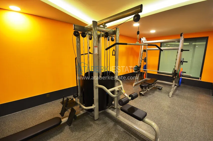 Apartament 1+1 z meblami i widokiem na morze, Mahmutlar - Alanya 19 